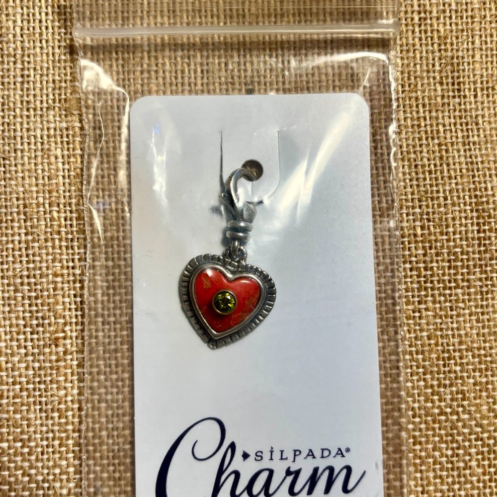 Silpada Heart Charm